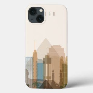 iPhone 13 Case Horizon de ville du Caire, Egypte