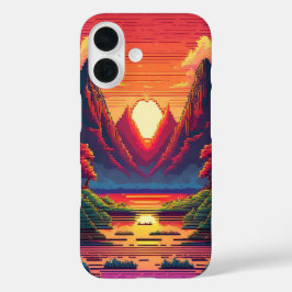 Coques iPhone 16 Horizon Pixel