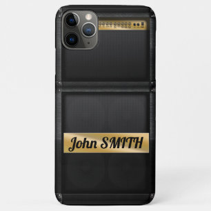Case-Mate iPhone Case Horodateur de guitare avec nom personnalisé
