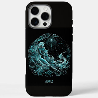 Coques iPhone 16 Pro Max Horoscope Aquarius Zodiac