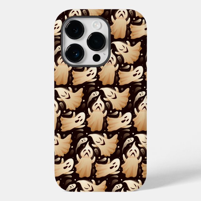 Coques Case-Mate iPhone Horreur Boo Ghost Motif Halloween (Verso)