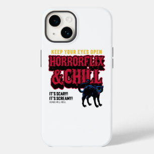Coque Pour iPhone 14 Horreur et Film à Domicile