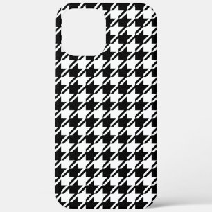 Case-Mate iPhone Case Houndstooth BW Rpt Motif