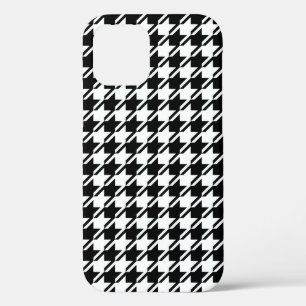 Case-Mate iPhone Case Houndstooth BW Rpt Motif