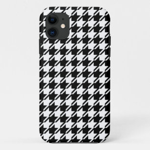 Case-Mate iPhone Case Houndstooth BW Rpt Motif