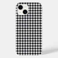 Houndstooth noir et blanc par Shirley Taylor