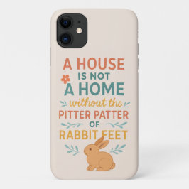Case-Mate iPhone Case House pitter patter rabbit feet
