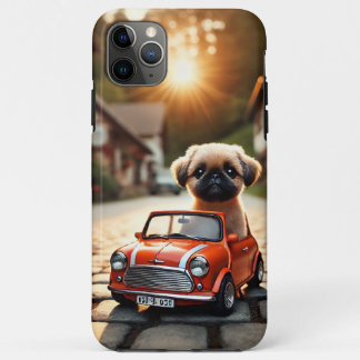 Case-Mate iPhone Case Housse avec Mops et Mini Morris
