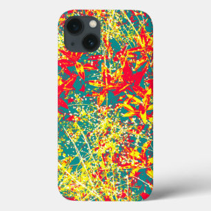 Case-Mate iPhone Case Housse d'air feuille rouge vert jaune et blanc iPa