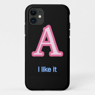 Case-Mate iPhone Case Housse téléphonique monogramme "A" élégante - Élég