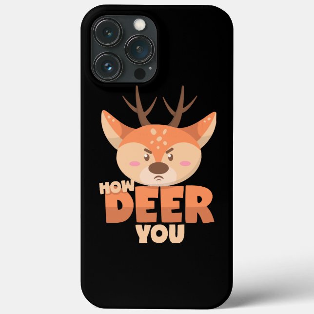 Coques Case-Mate iPhone How Deer You  (Verso)