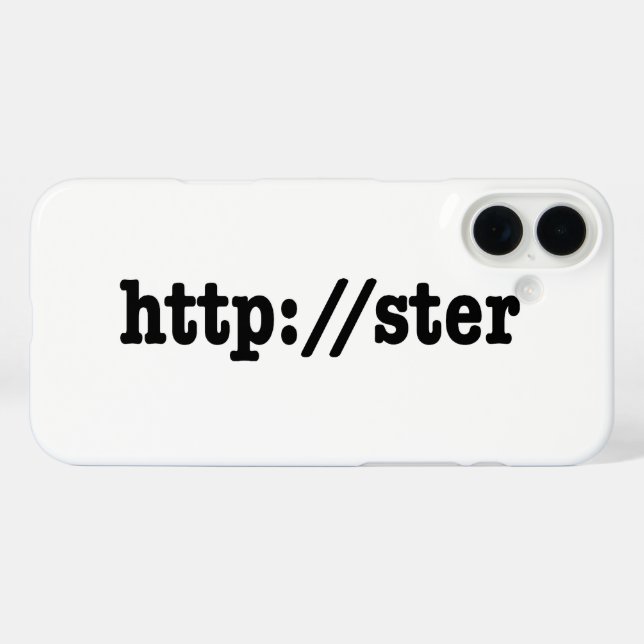 Coques Case-Mate iPhone http://ster / code html (Verso (horizontal))