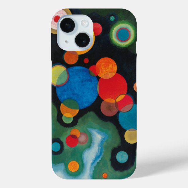 Coques Case-Mate iPhone Huile Abstraite de Kandinsky Deepened Impulse sur  (Verso)