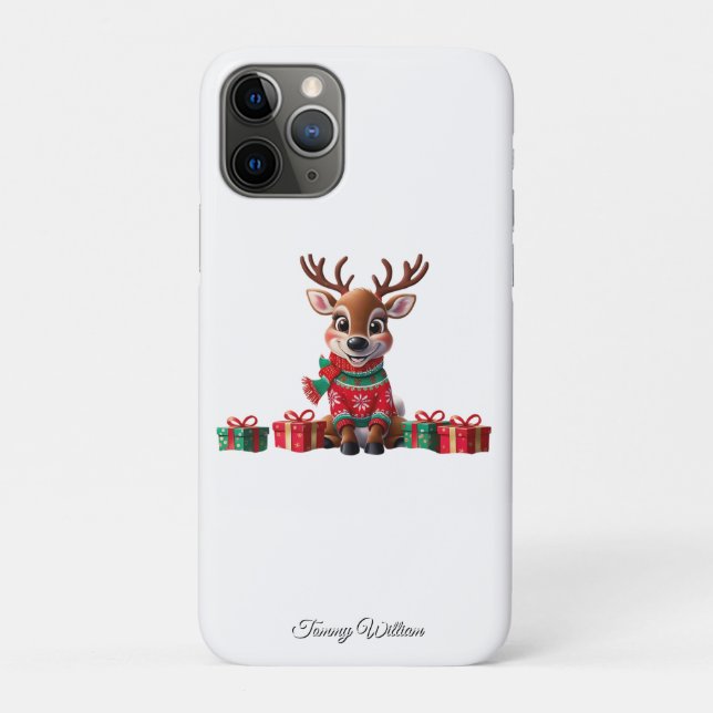 Coques Case-Mate iPhone Humour drôle tendance moderne Joyeux Noël (Dos)