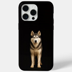 Coque iPhone 15 Pro Max Husky Elite Glacé Noir 4 Luxe iPhone 15 Pro Max