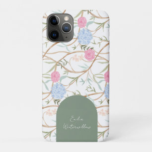 Case-Mate iPhone Case Hydrangea Personnalisable de Style Grandmillennial