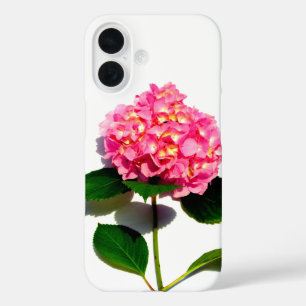 Coques iPhone 16 Hydrangée rose rose fleur rose