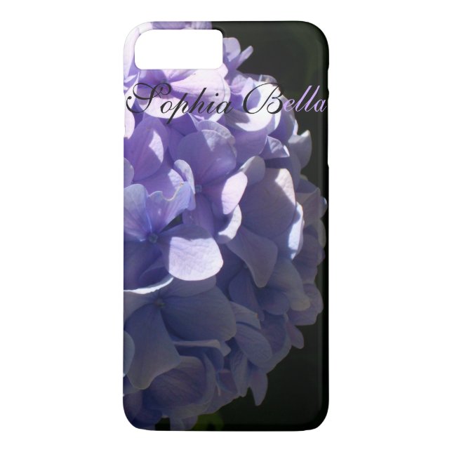 Coques Case-Mate iPhone Hydrangée violette (Dos)