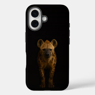 Coques iPhone 16 Hyène tachetée sauvage Black 4 Luxe iPhone 16 Mate