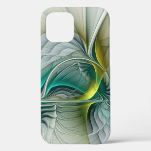 Case-Mate iPhone Case Hypnotique Abstrait Golden Turquoise Turquoise Fra