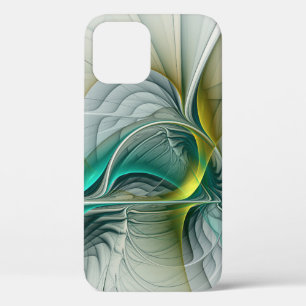 Case-Mate iPhone Case Hypnotique Abstrait Golden Turquoise Turquoise Fra