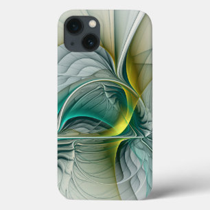 Case-Mate iPhone Case Hypnotique Abstrait Golden Turquoise Turquoise Fra