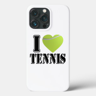 Case-Mate iPhone Case I Coeur tennis J'aime le tennis