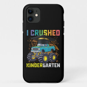 Case-Mate iPhone Case I Crushed Kindergarten Monster Truck Graduation