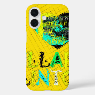 Coques iPhone 16 I Heart Hillary Clinton : Graffiti Expression Art