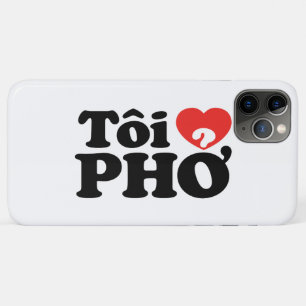 Etui iPhone Case-Mate I Heart (Love) Pho (Tôi PHỞ)