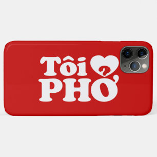 Etui iPhone Case-Mate I Heart (Love) Pho (Tôi PHỞ)
