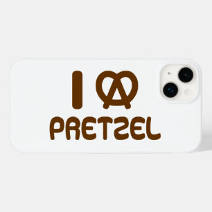 Coque Pour iPhone 14 Plus I Heart Pretzel