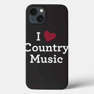 Etui iPhone 13 I Love Country Music