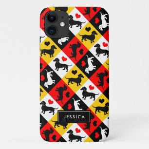 Case-Mate iPhone Case I Love Dachshunds Cute Doxie Motif