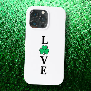 Case-Mate iPhone Case I Love Irlande I Love Irish Shamrock Clover Modern
