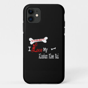 Coque Case-Mate Pour iPhone I Love My Alaskan Klee Kai