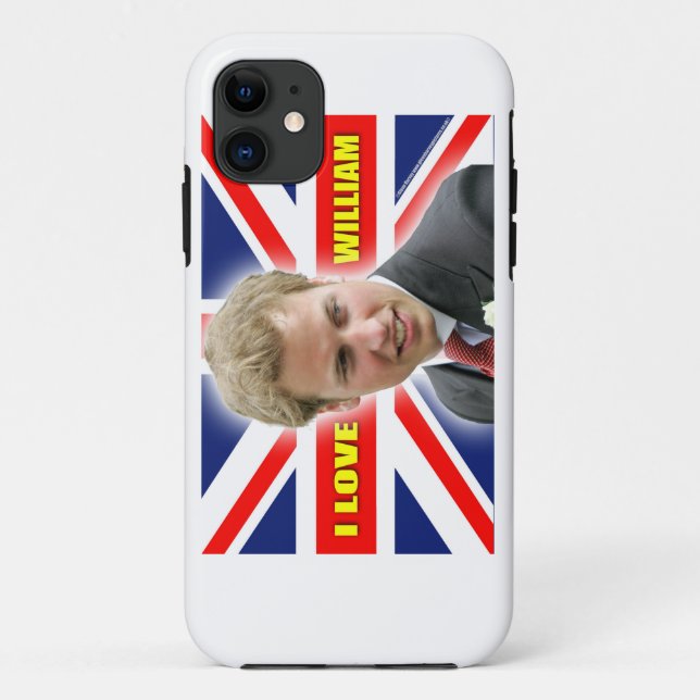 Coques Case-Mate iPhone I Love William (Dos)