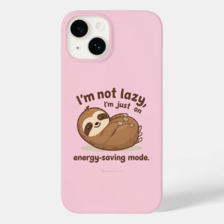 Coque Pour iPhone 14 I’m Not Lazy I’m Just on Energy Saving Mode