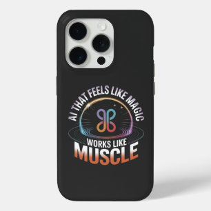 Coque iPhone 15 Pro IA Esthétique Futuristic Technology mens fashion