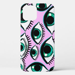 Case-Mate iPhone Case Icône Abstraite des yeux de montagne