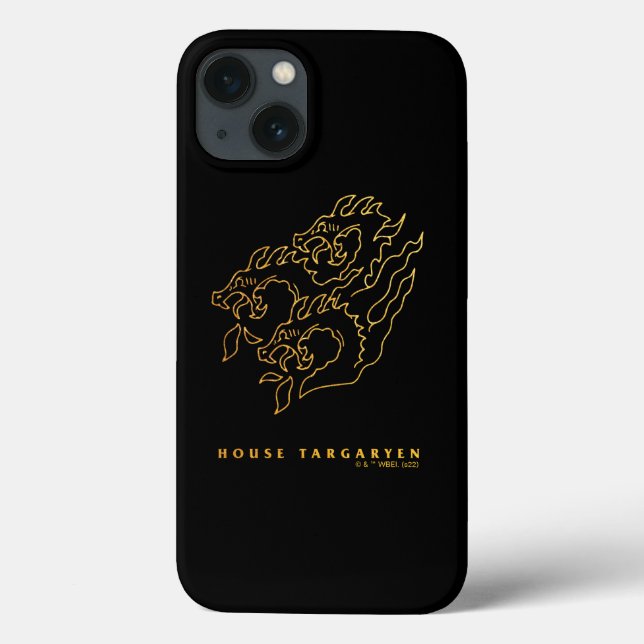 Coques Case-Mate iPhone Icône de la maison Targaryen (Verso)