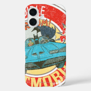 Coques iPhone 16 Icône Incroyable Batmobile
