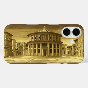 Coques iPhone 16 IDÉAL VILLE Renaissance Architecte, Jaune d'or