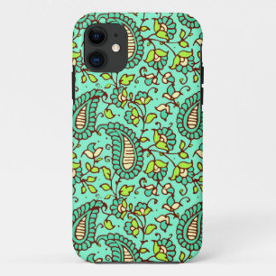 Etui iPhone Case-Mate Identification turquoise de compagnon de cas de