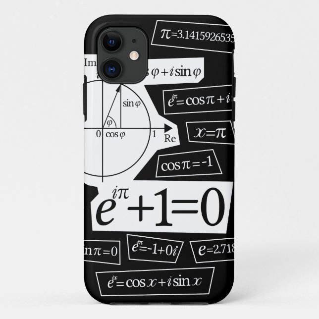 Coques Case-Mate iPhone Identité d'Euler (Dos)