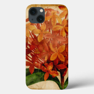 Etui iPhone 13 III floral vibrant