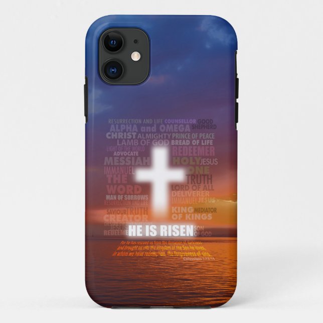 Coques Case-Mate iPhone Il est ressuscité (Dos)