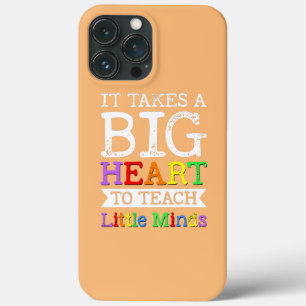 Case-Mate iPhone Case Il faut un grand coeur pour apprendre les petits e