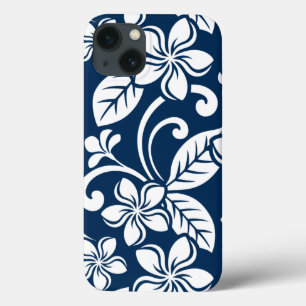 Case-Mate iPhone CASE ÎLE PLUMERIA (BLEUE MARINE)