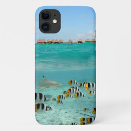 Case-Mate iPhone Case Île tropicale aux requins et aux poissons
